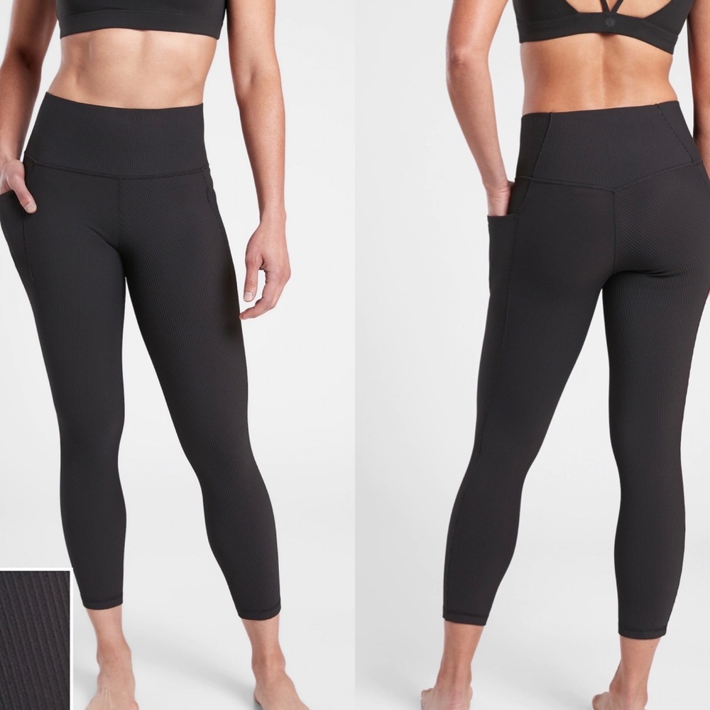 ATHLETA Salutation Stash Pocket II Rib 7/8 Tight